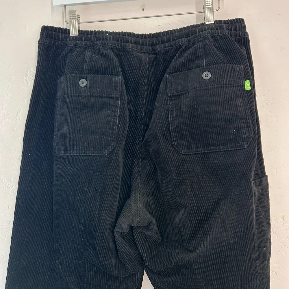 HUF Corduroy Leisure Pull-on Pants Men’s Size L 33x29 Black